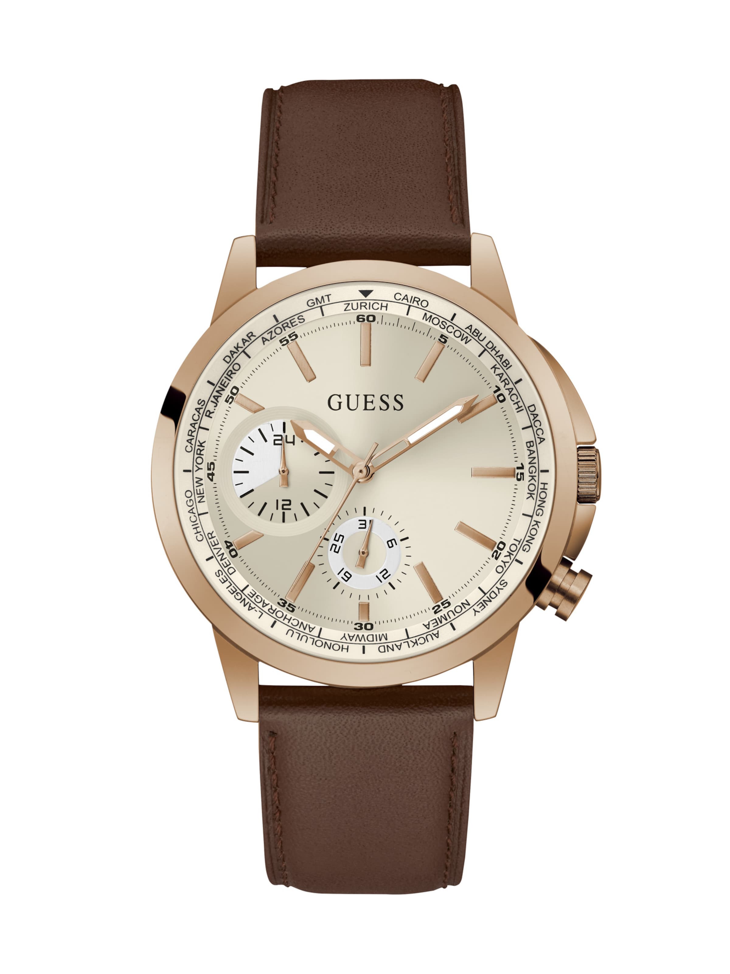 GUESS Цифровые часы 'SPEC' в коричневом цвете
GUESS Цифровые часы 'SPEC' в коричневом цвете