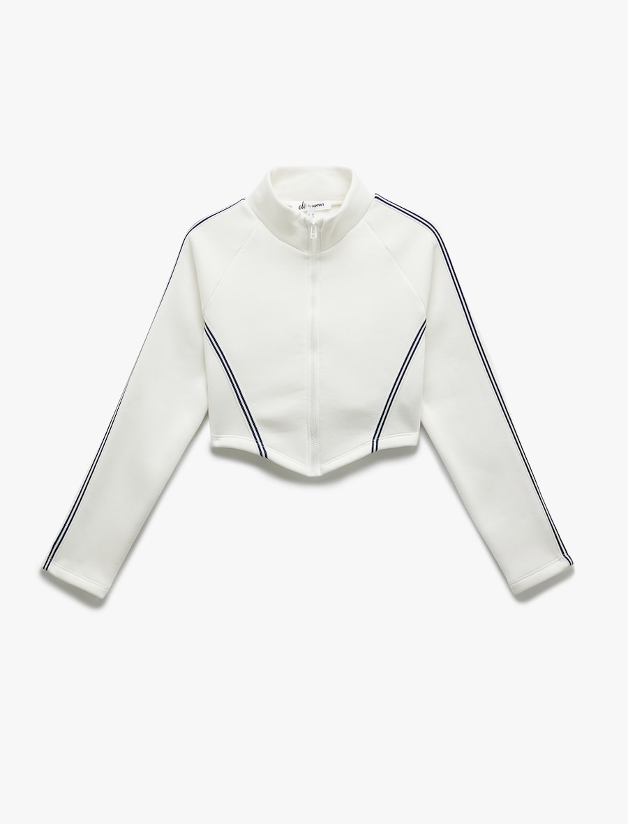 Толстовка с капюшоном на молнии Koton, белый
Толстовка с капюшоном на молнии Koton, белый