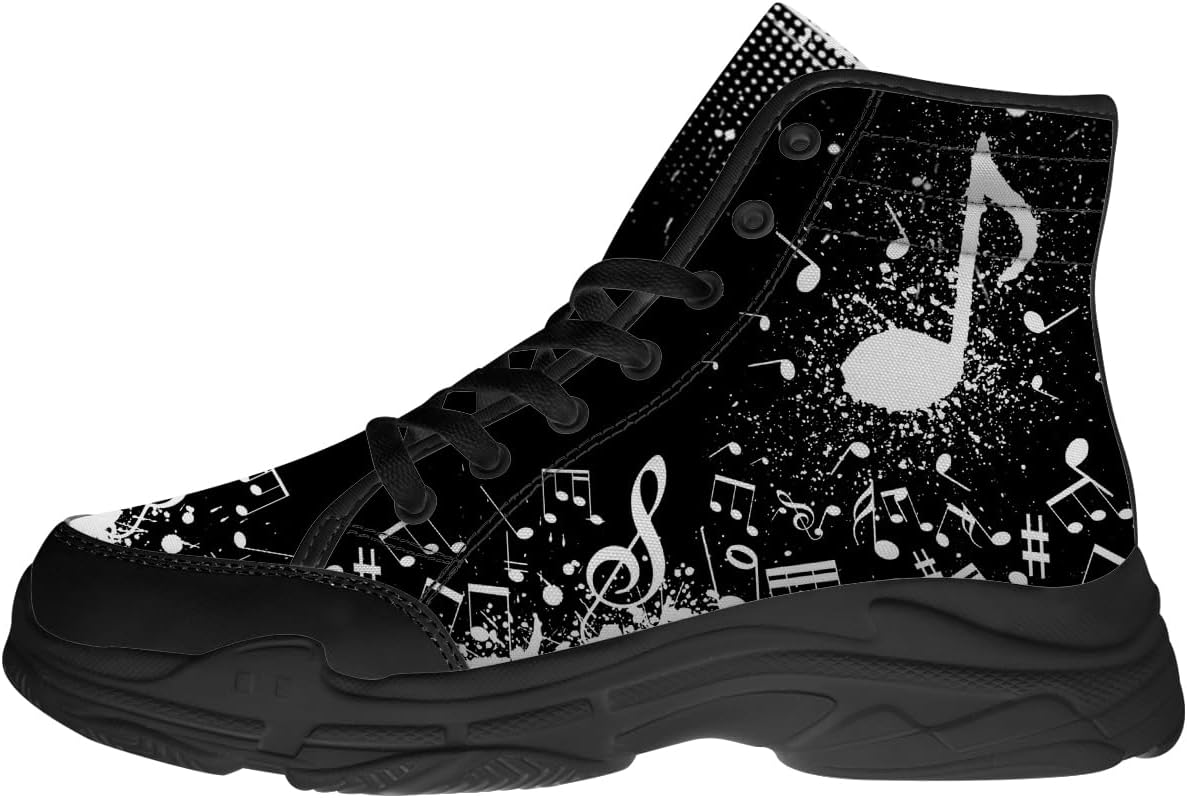 Кроссовки для женщин и мужчин, черные на шнуровке, с высоким верхом, текстильные, подарок для нее и для него Quorax
Кроссовки для женщин и мужчин, черные на шнуровке, с высоким верхом, текстильные, подарок для нее и для него Quorax