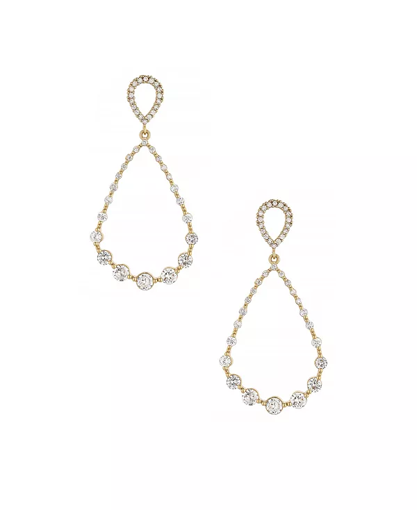 Серьги-Подвески «Капля», покрытые 18-каратным золотом Ettika, gold
Серьги-Подвески «Капля», покрытые 18-каратным золотом Ettika, gold