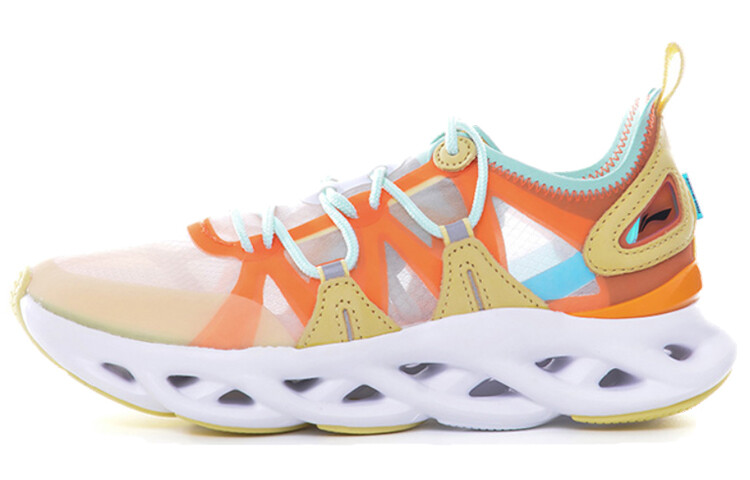 Кроссовки женские с низким верхом белые/оранжевые Lining
Кроссовки женские с низким верхом белые/оранжевые Lining