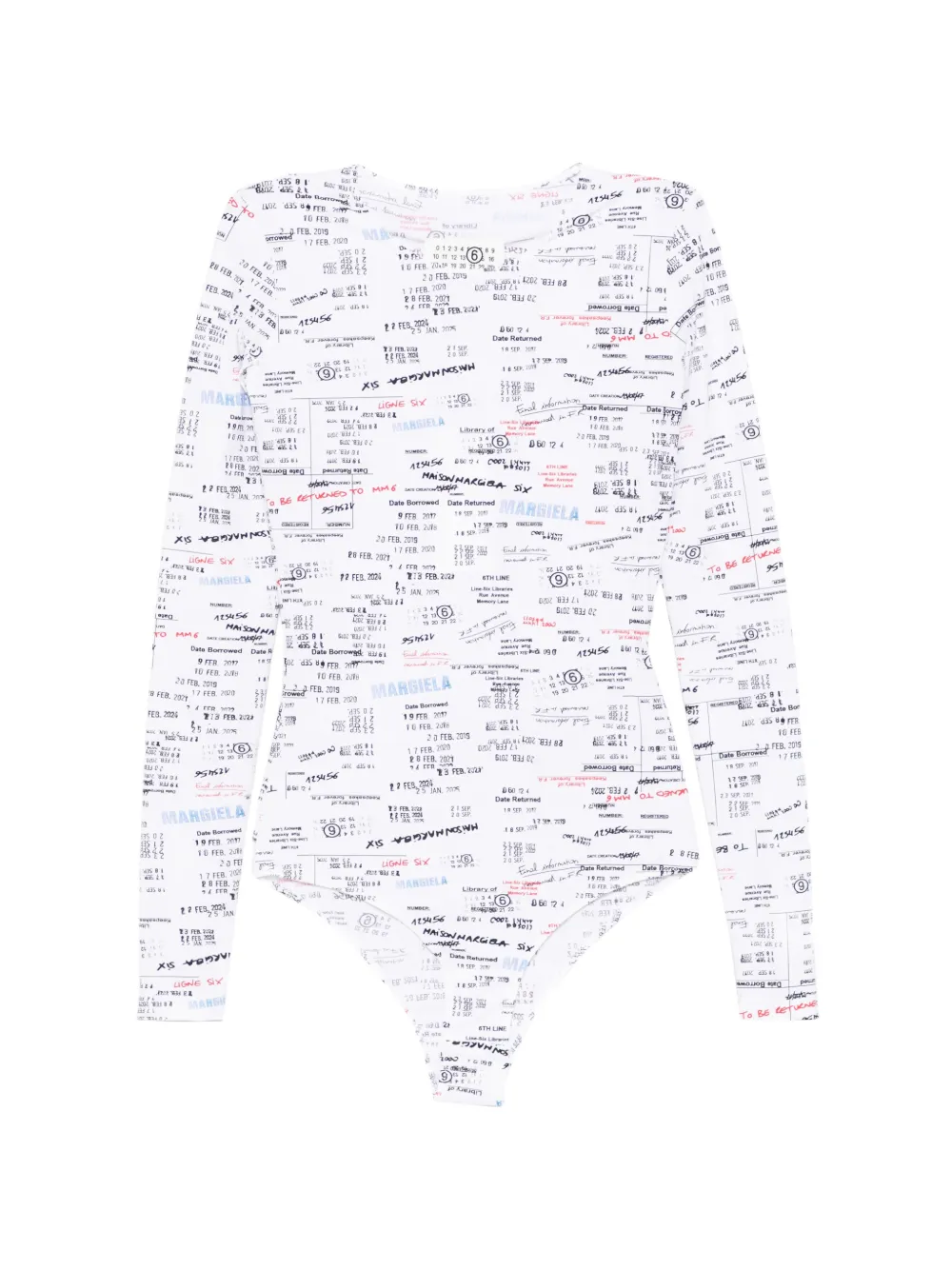 Боди с принтом Mm6 Maison Margiela, белый
Боди с принтом Mm6 Maison Margiela, белый