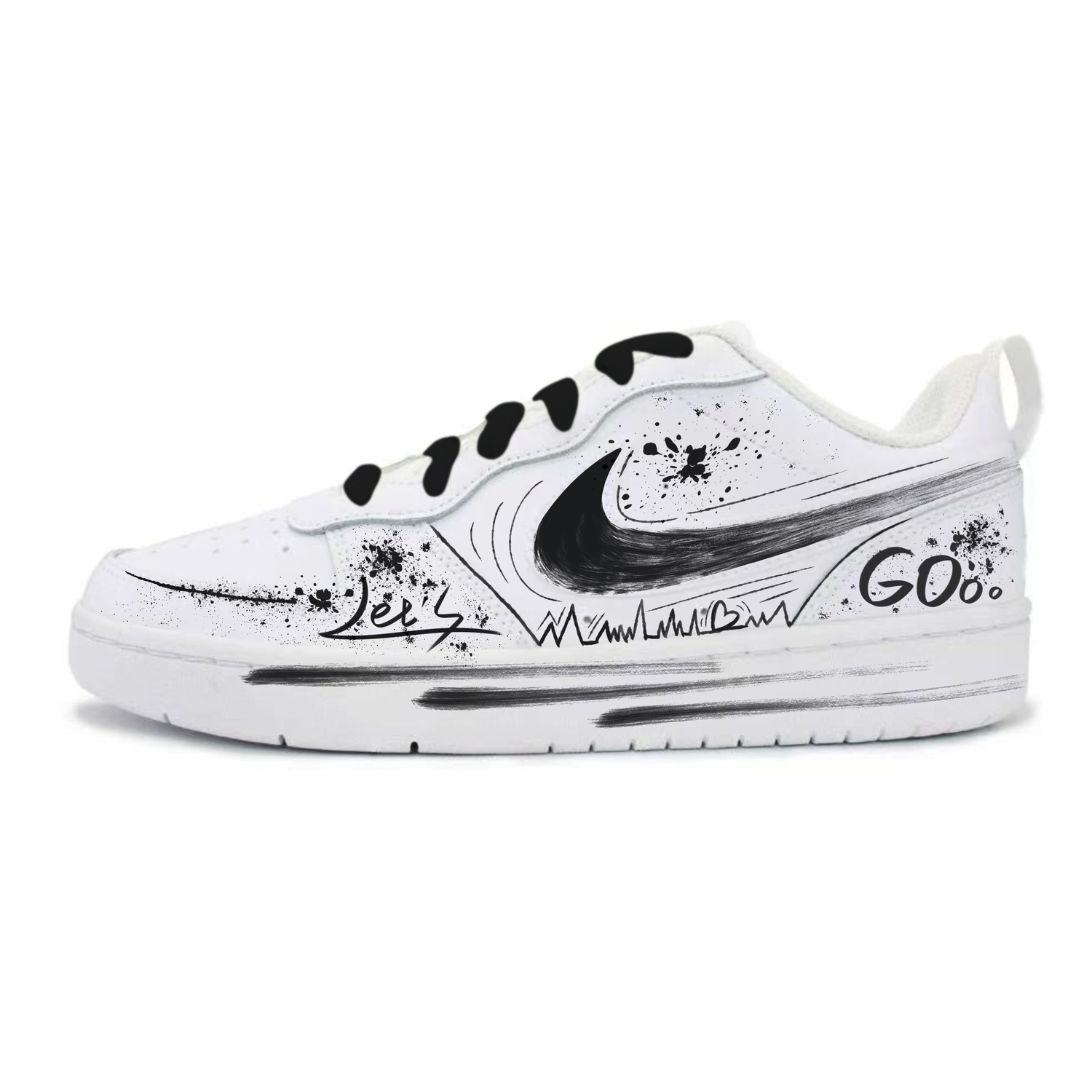 Nike Court Borough нескользящие устойчивые к истиранию низкие кроссовки для скейтбординга Black детские
Nike Court Borough нескользящие устойчивые к истиранию низкие кроссовки для скейтбординга Black детские