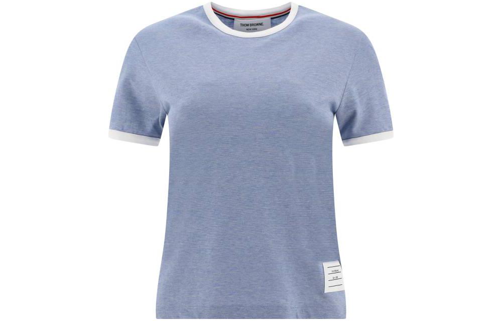 Футболка женская светло-фиолетовая THOM BROWNE
Футболка женская светло-фиолетовая THOM BROWNE