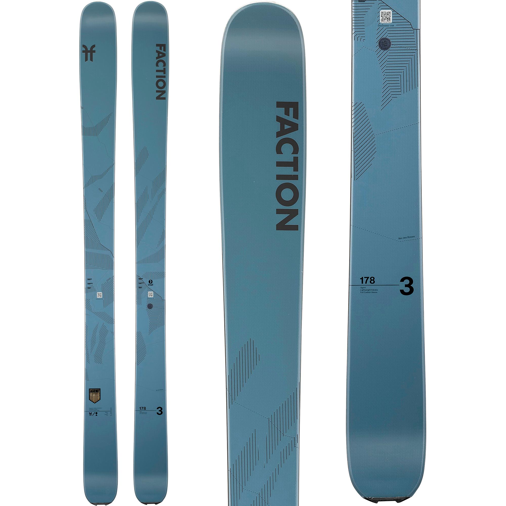 Мужские горные лыжи Agent 3 All Mountain Skis '25 Faction, One Color
Мужские горные лыжи Agent 3 All Mountain Skis '25 Faction, One Color