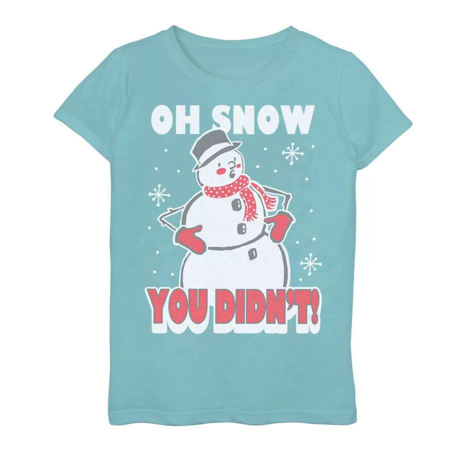 Футболка с рисунком снеговика для девочек 7–16 лет «Oh Snow You Didn't» Unbranded
Футболка с рисунком снеговика для девочек 7–16 лет «Oh Snow You Didn't» Unbranded