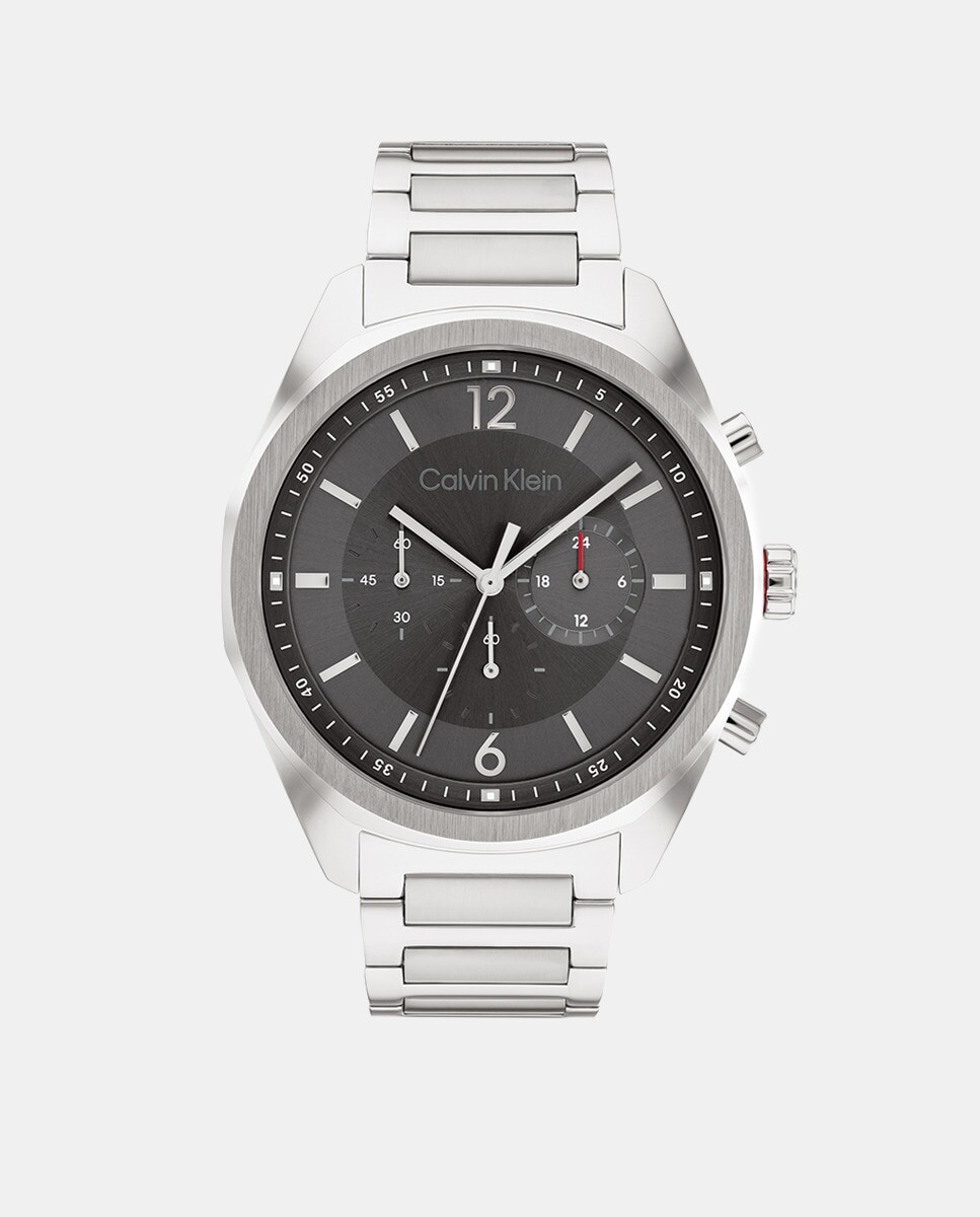 CK Force 25200264 стальные мужские часы с хронографом Calvin Klein, серебро
CK Force 25200264 стальные мужские часы с хронографом Calvin Klein, серебро