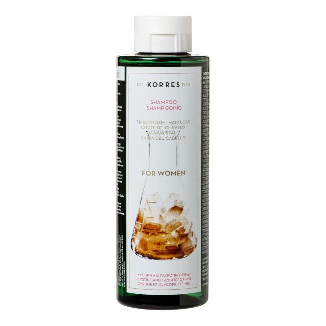 Для женщин цистин и гликопротеины шампунь для волос женский Korres, 250 мл
Для женщин цистин и гликопротеины шампунь для волос женский Korres, 250 мл