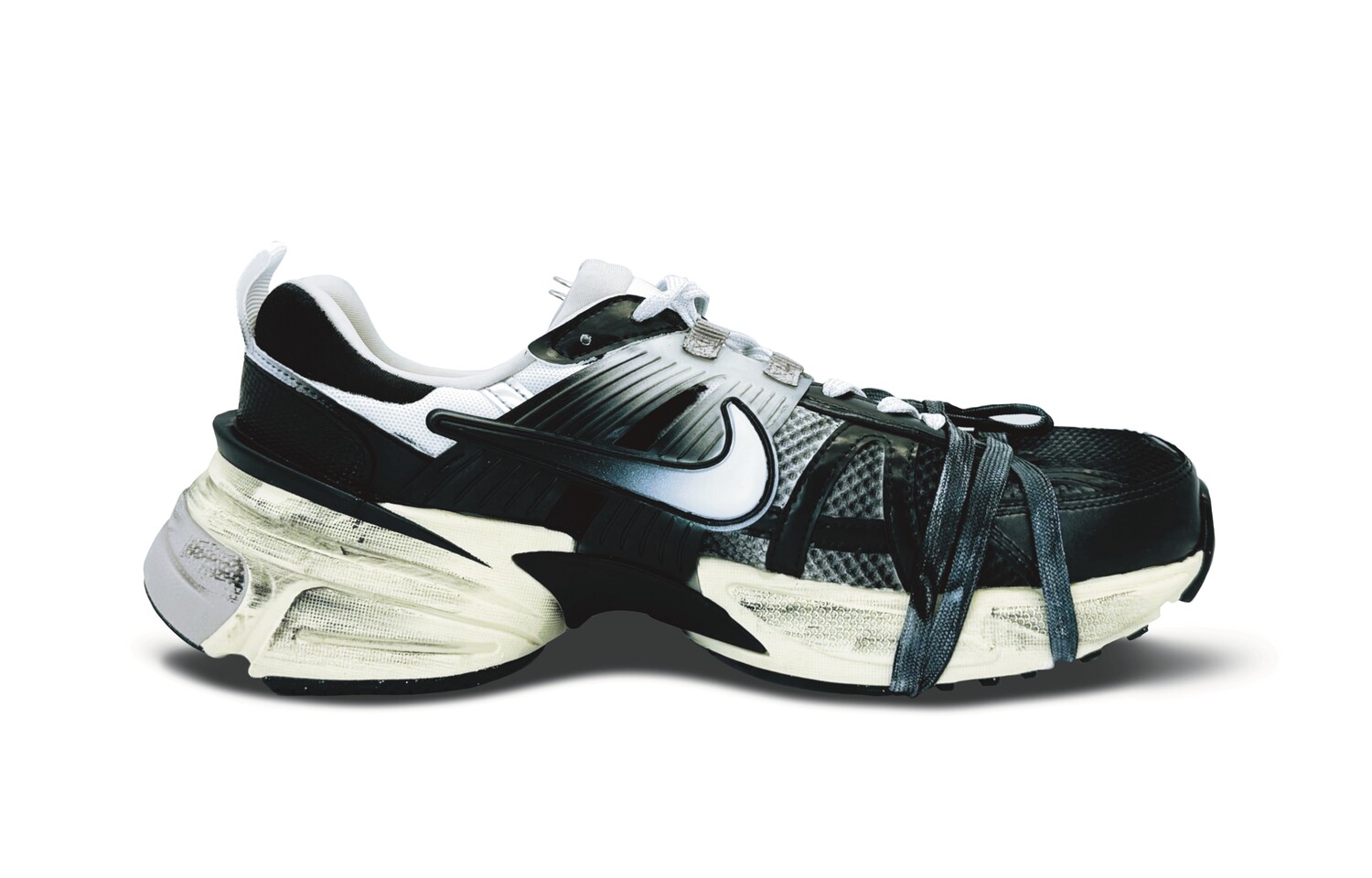 Кроссовки для бега V2K Run женские с низким верхом, белые/черные/серые Nike
Кроссовки для бега V2K Run женские с низким верхом, белые/черные/серые Nike