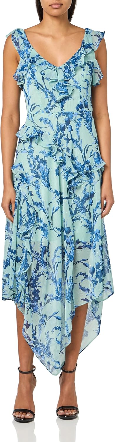 Женское платье макси Tommy Hilfiger с завышенной талией и оборками по всей длине без рукавов, Harbor Gray/Blue
Женское платье макси Tommy Hilfiger с завышенной талией и оборками по всей длине без рукавов, Harbor Gray/Blue