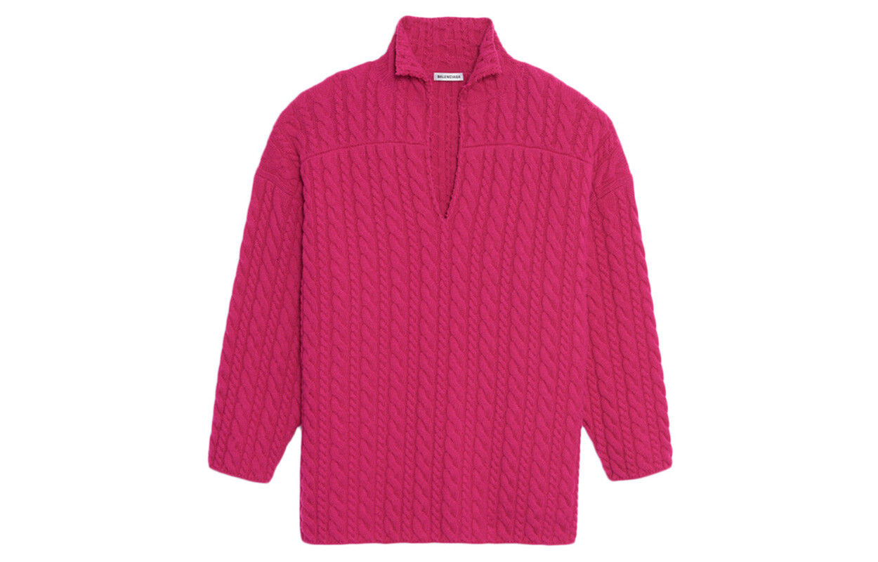 Свитер женский Balenciaga с узором, розовый
Свитер женский Balenciaga с узором, розовый