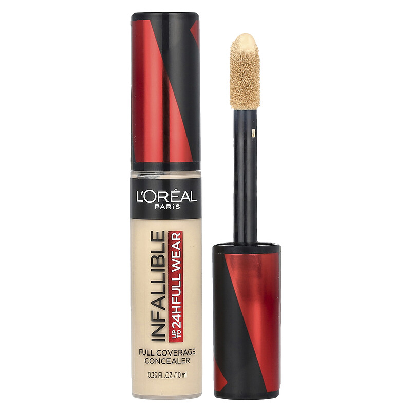 L'Oréal, Infallible, консилер для полного покрытия, ваниль 355, 10 мл (0,33 жидк. унц.)
L'Oréal, Infallible, консилер для полного покрытия, ваниль 355, 10 мл (0,33 жидк. унц.)