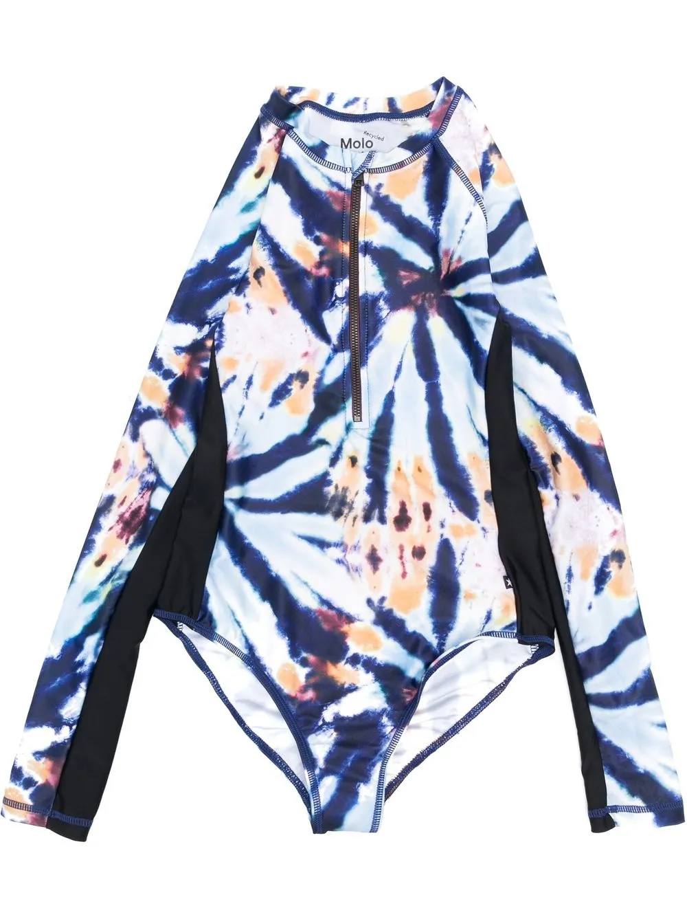 Купальник с принтом тай-дай Molo, синий
Купальник с принтом тай-дай Molo, синий
