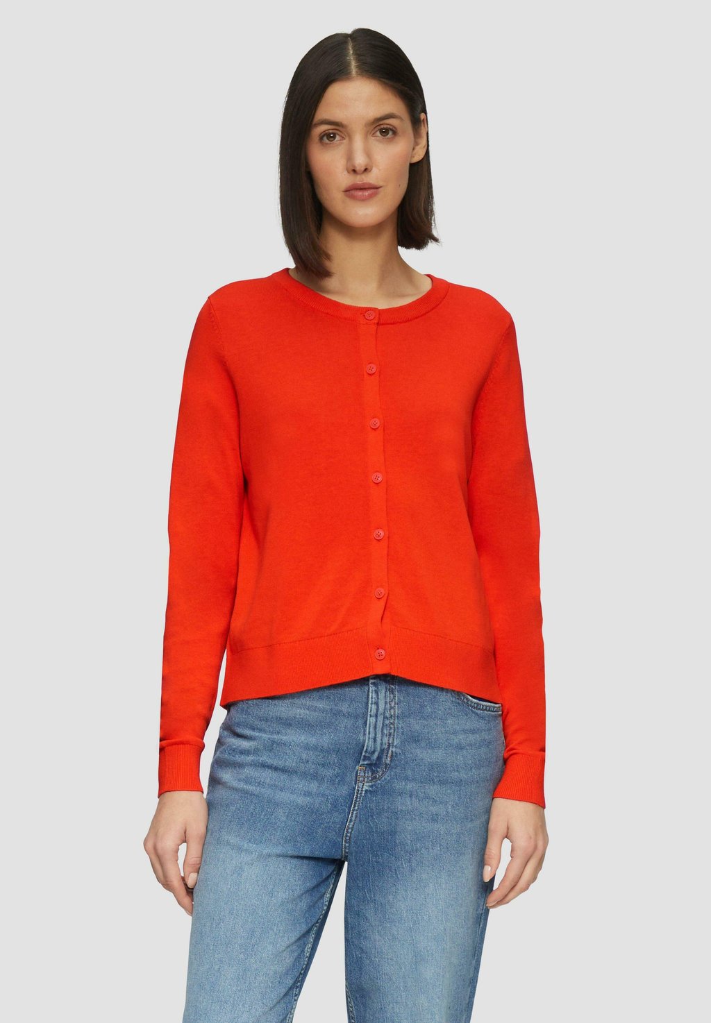 Кардиган RUNDHALS-MIT KNOPFLEISTE s.Oliver, оранжевый
Кардиган RUNDHALS-MIT KNOPFLEISTE s.Oliver, оранжевый