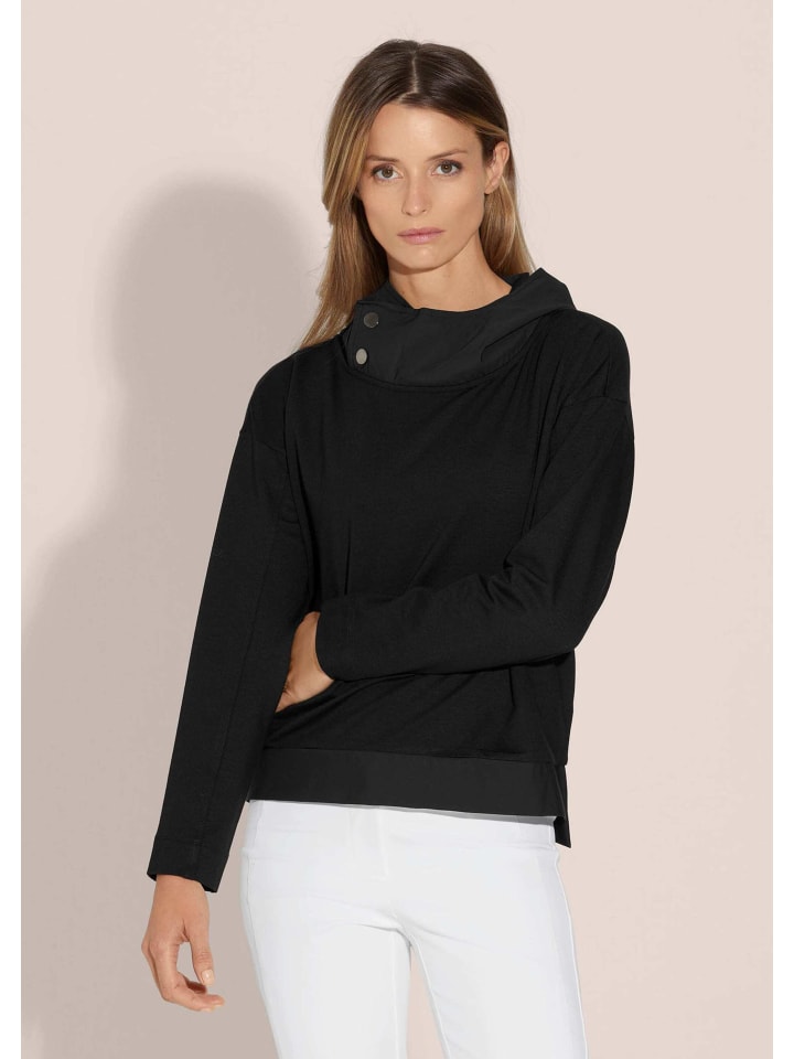 MADELEINE Черная толстовка с капюшоном
MADELEINE Черная толстовка с капюшоном