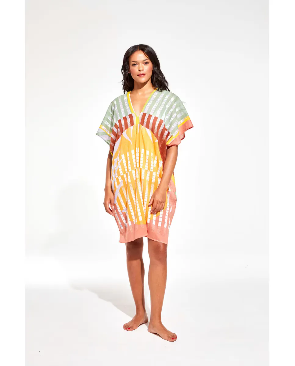 Кафтан пастельными тонами Elia Namibie Mapoesie, зеленый
Кафтан пастельными тонами Elia Namibie Mapoesie, зеленый