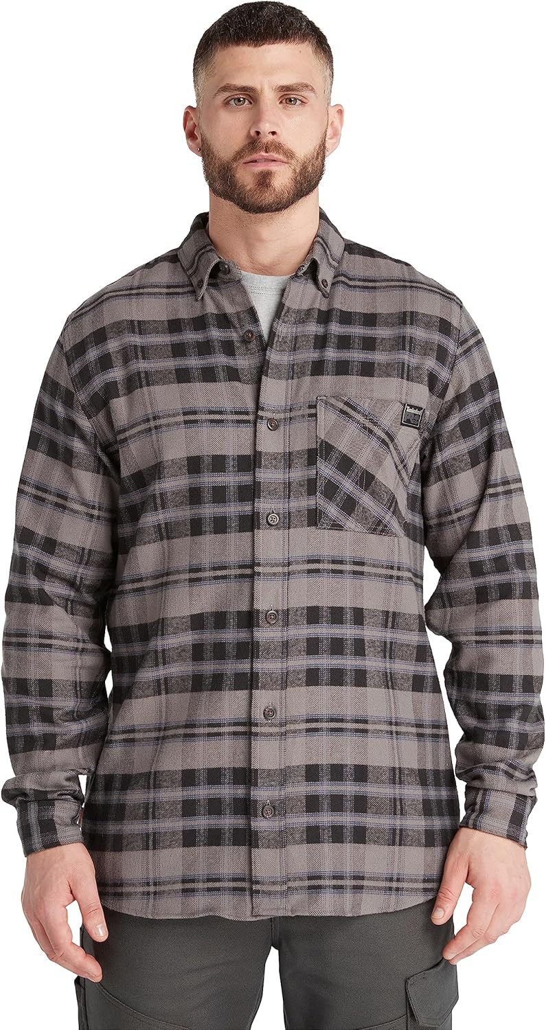 Timberland PRO мужская рубашка A6D4T Woodfort Midweight Flannel, Tornado Yd
Timberland PRO мужская рубашка A6D4T Woodfort Midweight Flannel, Tornado Yd
