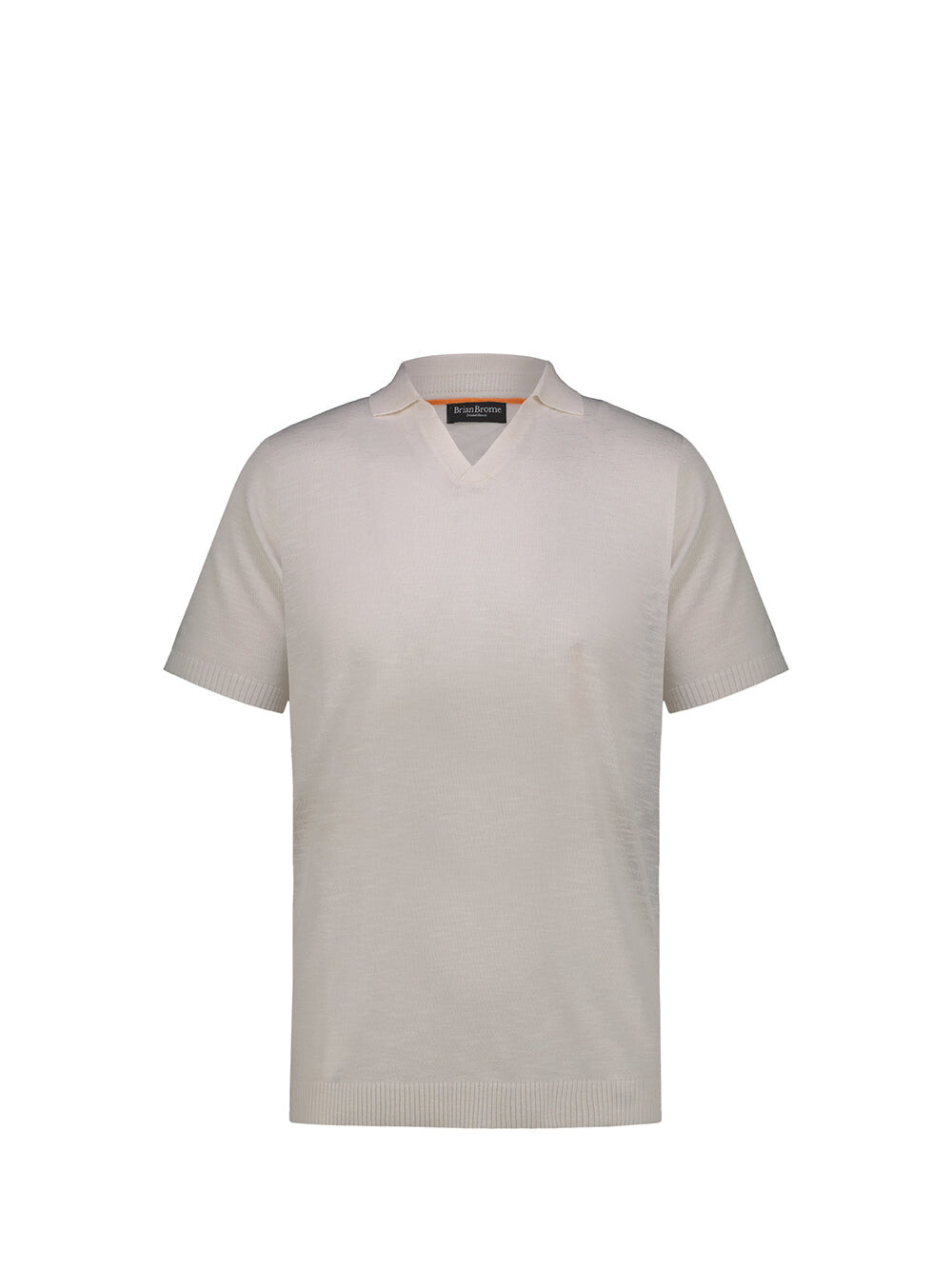 Белая мужская футболка-поло Brian Brome
Белая мужская футболка-поло Brian Brome