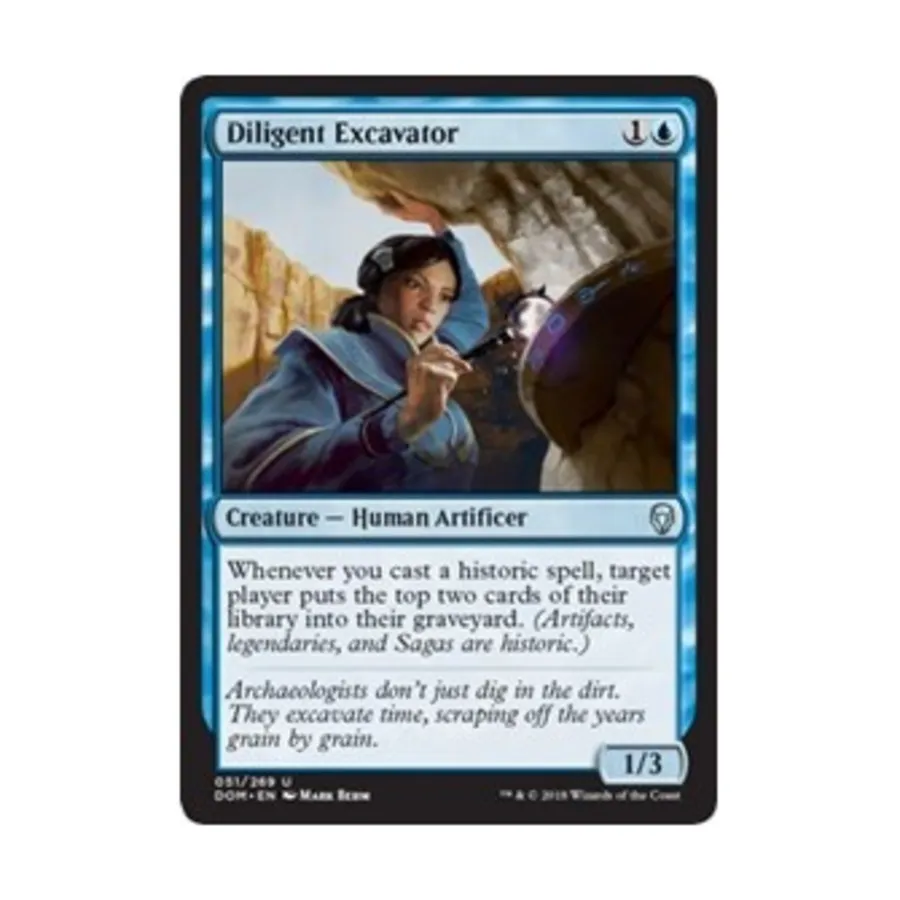 CCG Прилежный экскаватор (U), MTG - Dominaria
CCG Прилежный экскаватор (U), MTG - Dominaria