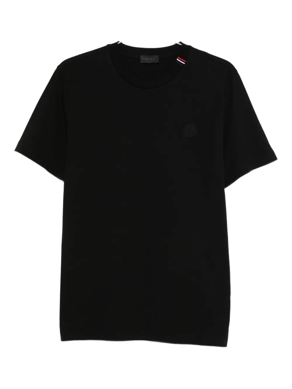 Футболка с короткими рукавами и полосатой отделкой MONCLER, черный
Футболка с короткими рукавами и полосатой отделкой MONCLER, черный