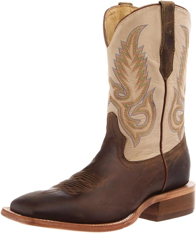 Мужские повседневные сапоги RW Ranch с вышивкой и широким квадратным носком, средняя длина голенища - бежевые, коричневые
Мужские повседневные сапоги RW Ranch с вышивкой и широким квадратным носком, средняя длина голенища - бежевые, коричневые