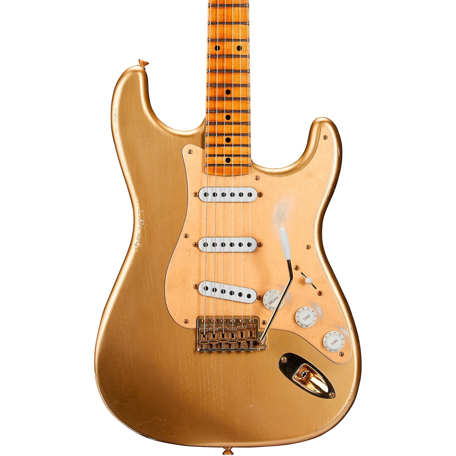 Ограниченная серия Fender Custom Shop '55 Bone Tone Stratocaster Relic, электрогитара в возрасте HLE Gold
Ограниченная серия Fender Custom Shop '55 Bone Tone Stratocaster Relic, электрогитара в возрасте HLE Gold