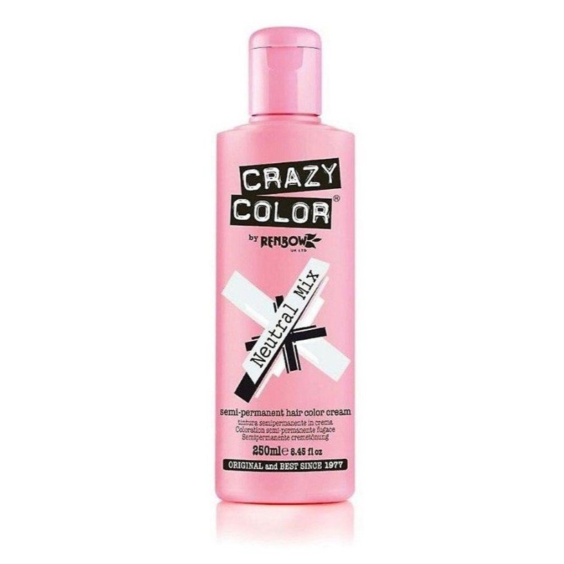 CRAZY COLOR Тоник для волос, снижающий интенсивность оттенков NEUTRAL MIX - 250 мл
CRAZY COLOR Тоник для волос, снижающий интенсивность оттенков NEUTRAL MIX - 250 мл