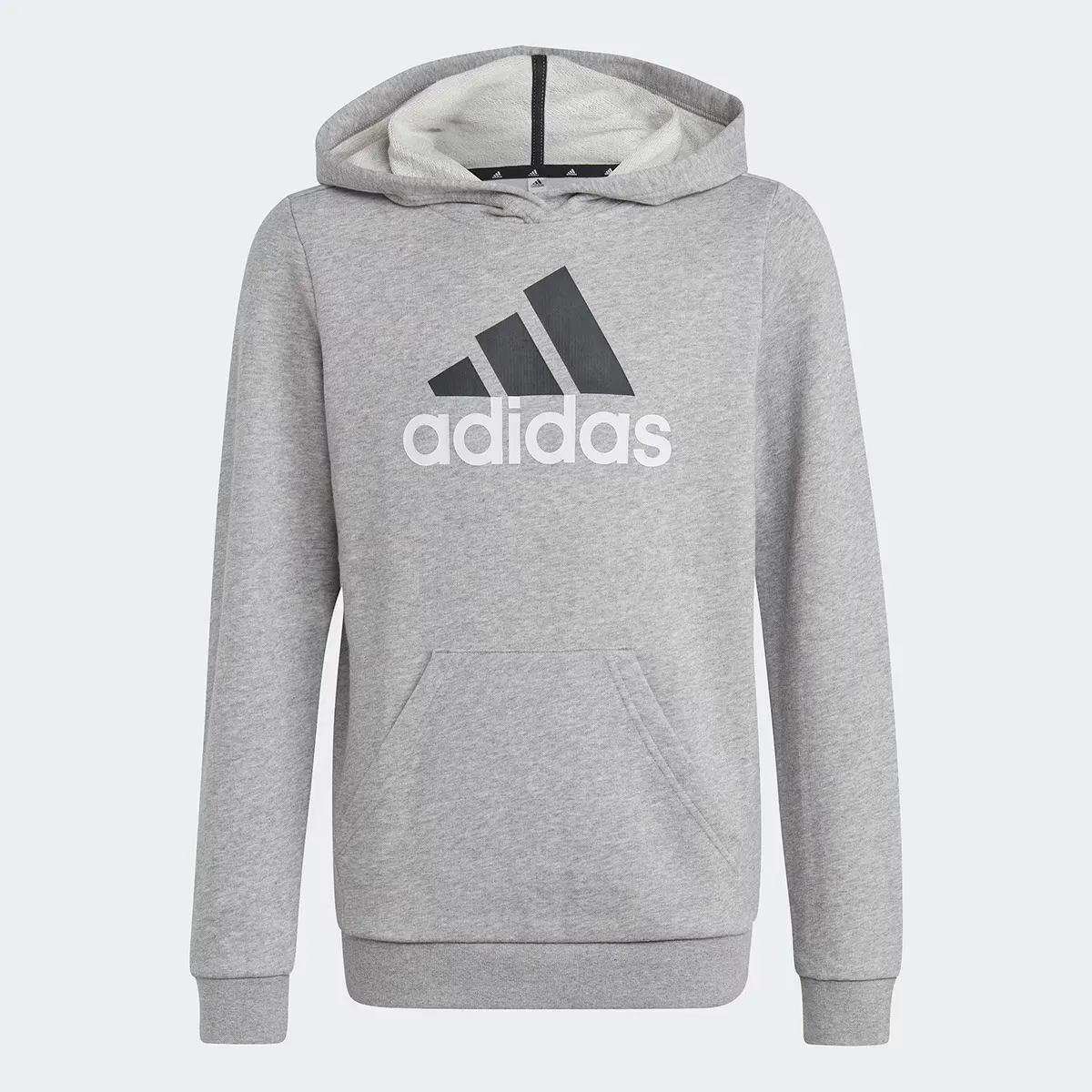 Kids' Essentials Двухцветный свитшот Adidas, серый/белый 
Kids' Essentials Двухцветный свитшот Adidas, серый/белый