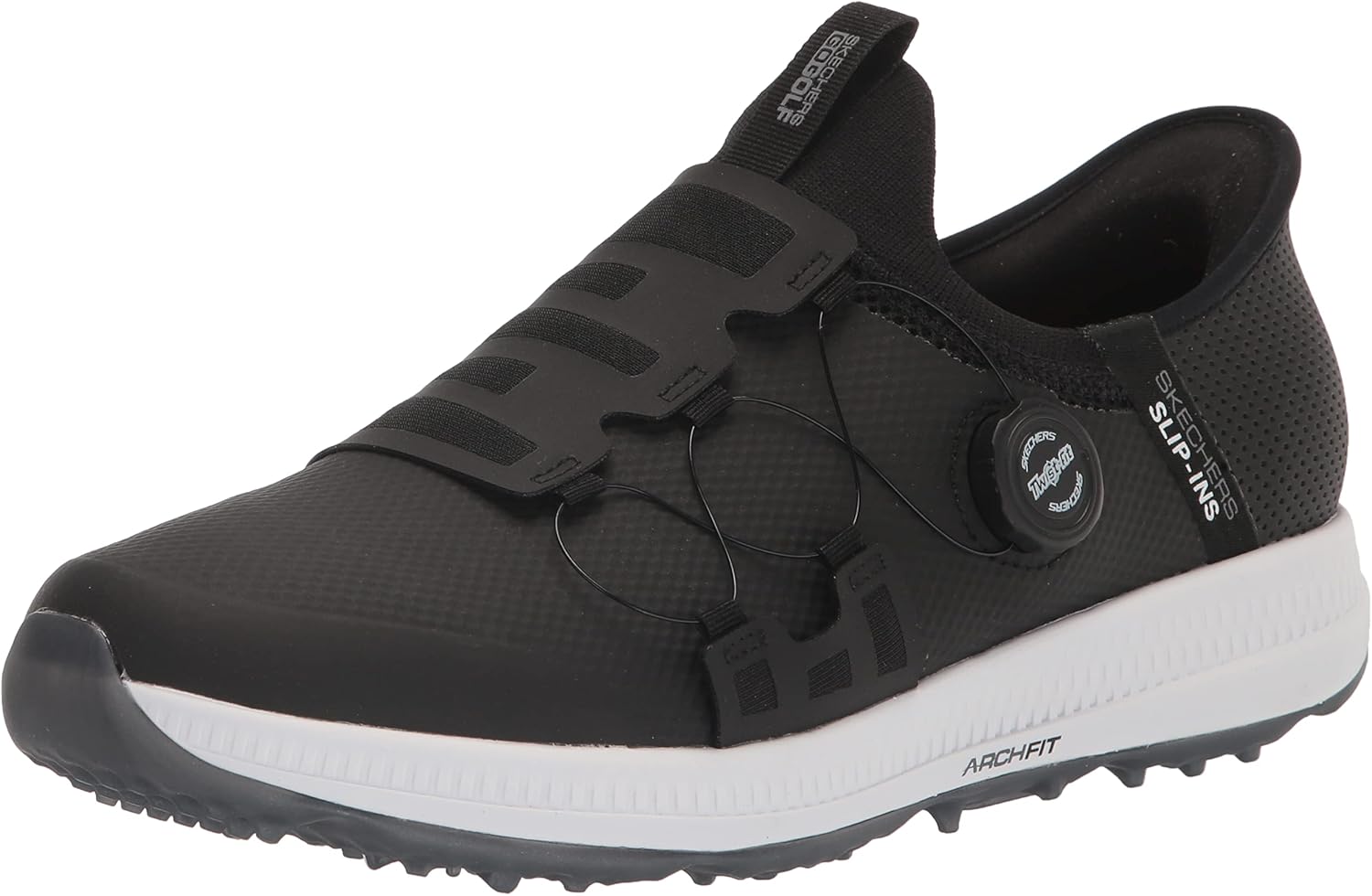 Мужские гольф-туфли Skechers Go Golf Elite 5 Arch Fit водонепроницаемые с удобной посадкой, белый/черный
Мужские гольф-туфли Skechers Go Golf Elite 5 Arch Fit водонепроницаемые с удобной посадкой, белый/черный