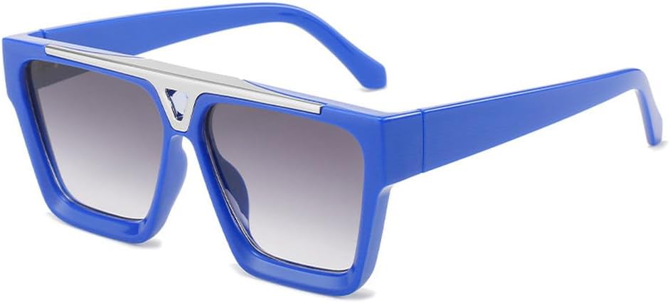 Новые популярные женские солнцезащитные очки 2025 года в стиле ретро с градиентным зеркальным покрытием, солнцезащитные очки UV400 для мужчин DSXLY, Blue Gray Gradient
Новые популярные женские солнцезащитные очки 2025 года в стиле ретро с градиентным зеркальным покрытием, солнцезащитные очки UV400 для мужчин DSXLY, Blue Gray Gradient