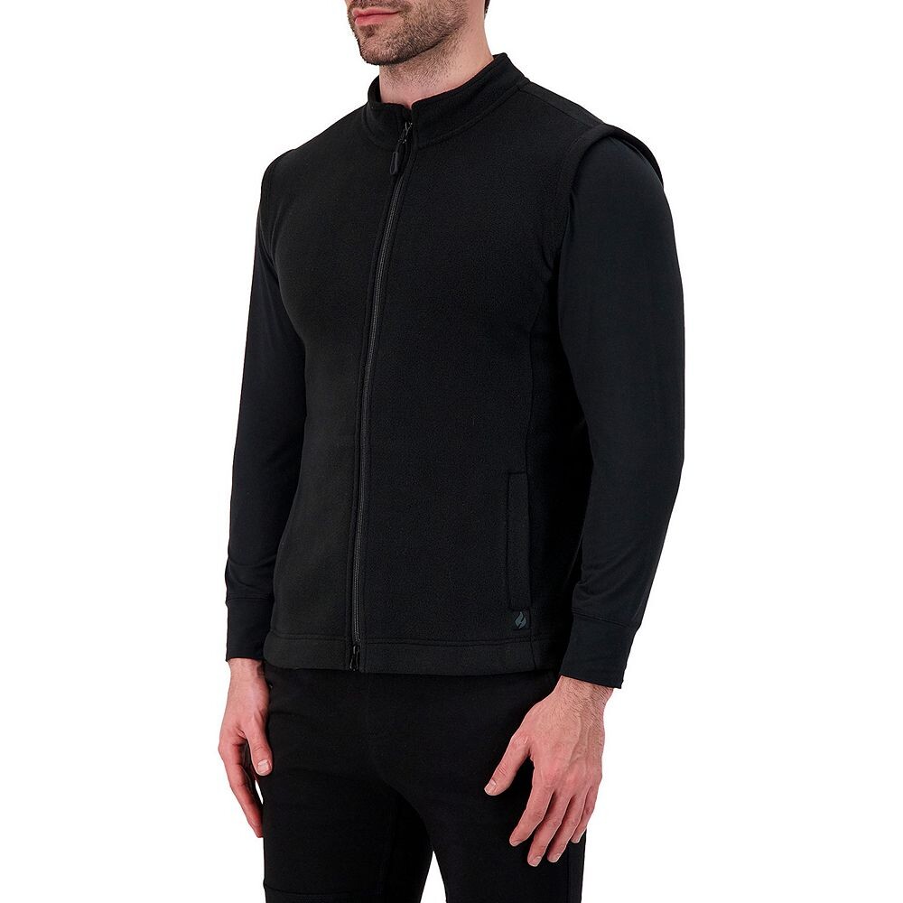 Мужской теплодержатель, оригинальный флисовый жилет с двойной молнией Heat Holders, черный
Мужской теплодержатель, оригинальный флисовый жилет с двойной молнией Heat Holders, черный