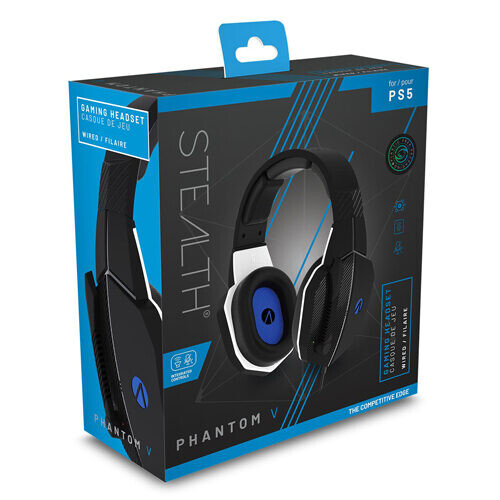 Stealth Sp-Phantom V Stereo Gaming Headset (Black)
Stealth Sp-Phantom V Stereo Gaming Headset (Black)