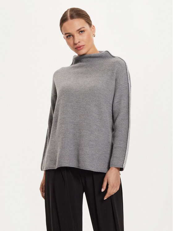 Свитер relaxed fit Fanfara 2426366178 Max Mara Leisure, серый
Свитер relaxed fit Fanfara 2426366178 Max Mara Leisure, серый