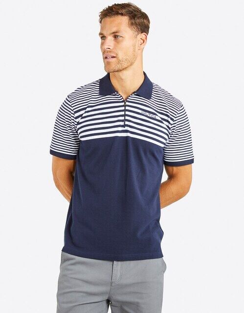 Мужская рубашка-поло из пике классического кроя с короткими рукавами Nautica, синий
Мужская рубашка-поло из пике классического кроя с короткими рукавами Nautica, синий