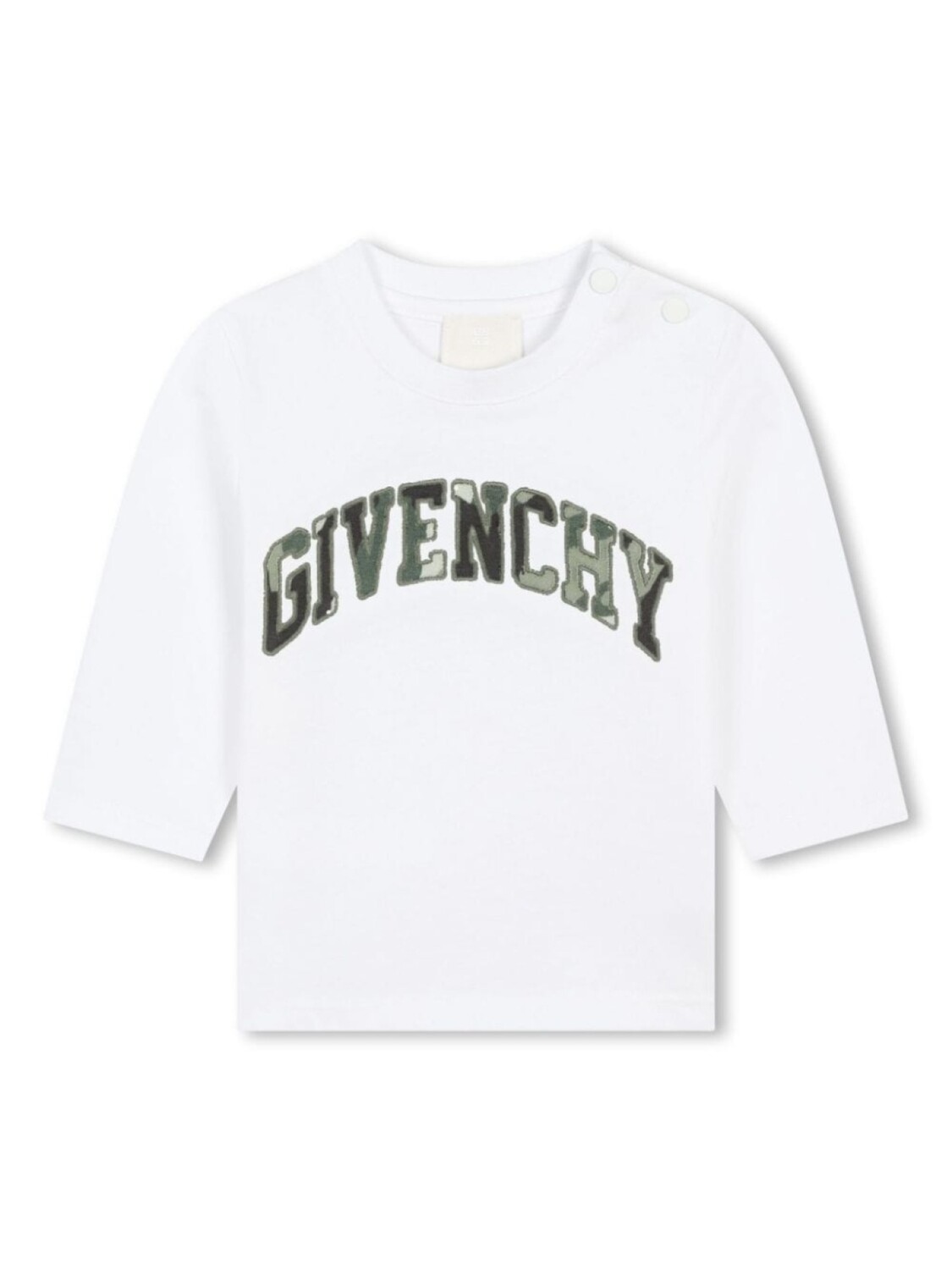 Givenchy Kids лонгслив с логотипом, белый
Givenchy Kids лонгслив с логотипом, белый