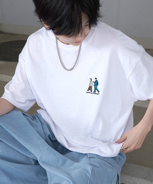 Футболка свободного кроя с коротким рукавом и вышитым логотипом ILL'S, белый
Футболка свободного кроя с коротким рукавом и вышитым логотипом ILL'S, белый