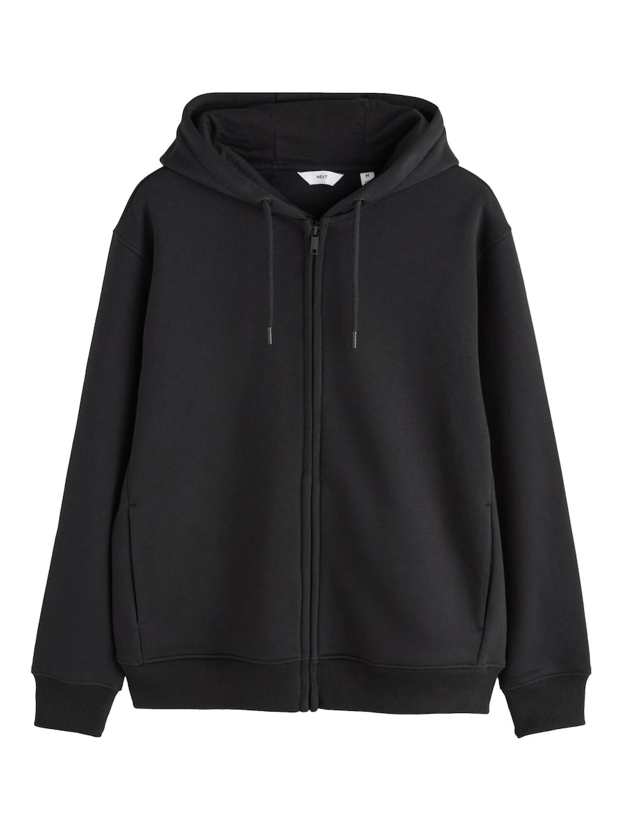 Толстовка с капюшоном на молнии Next, черный
Толстовка с капюшоном на молнии Next, черный