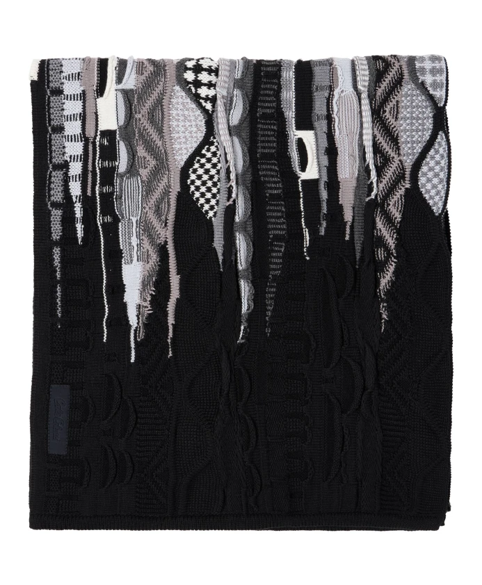 Вязаный шарф для холодной погоды. Carlo Colucci, черный
Вязаный шарф для холодной погоды. Carlo Colucci, черный