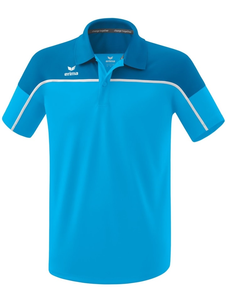 Футболка поло Change By Erima Poloshirt erima, синий 
Футболка поло Change By Erima Poloshirt erima, синий