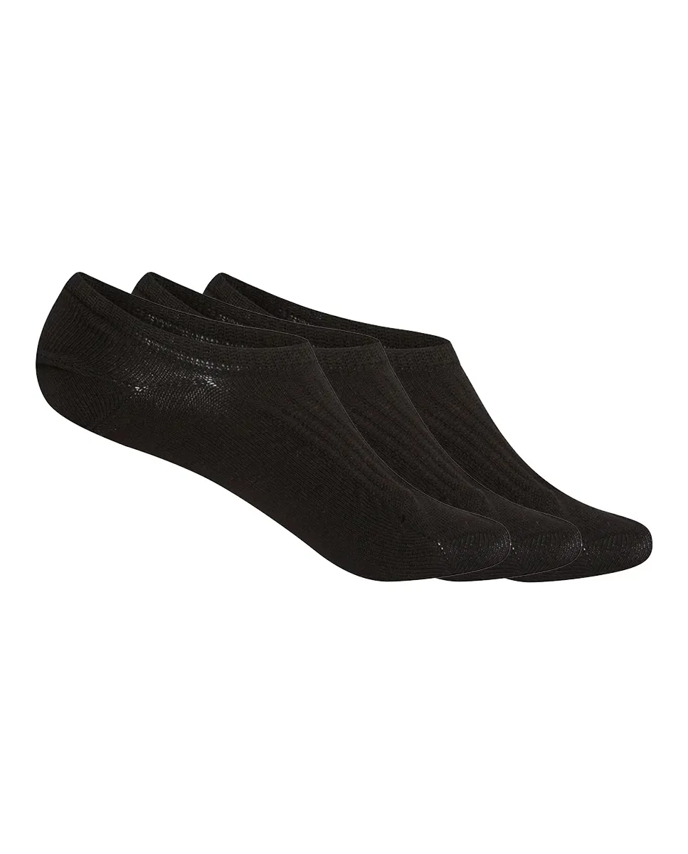 Набор из 3 пар женских невидимых носочков из бамбука Punto Blanco, черный
Набор из 3 пар женских невидимых носочков из бамбука Punto Blanco, черный