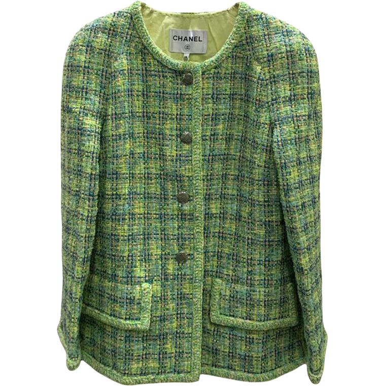 CHANEL Куртка женская зеленая, Green
CHANEL Куртка женская зеленая, Green