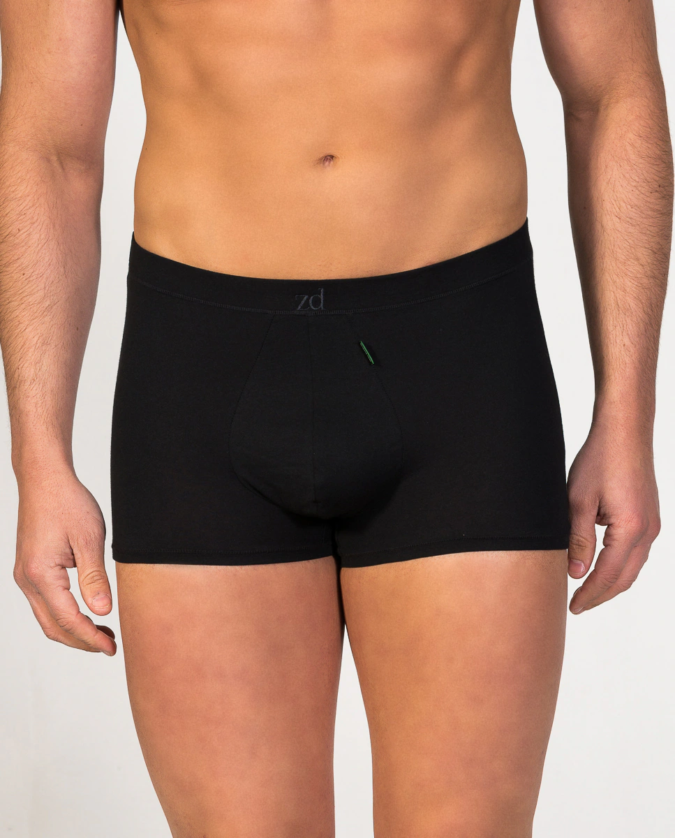 Мужские трикотажные боксерские шорты из египетского хлопка ZD, чёрный
Мужские трикотажные боксерские шорты из египетского хлопка ZD, чёрный