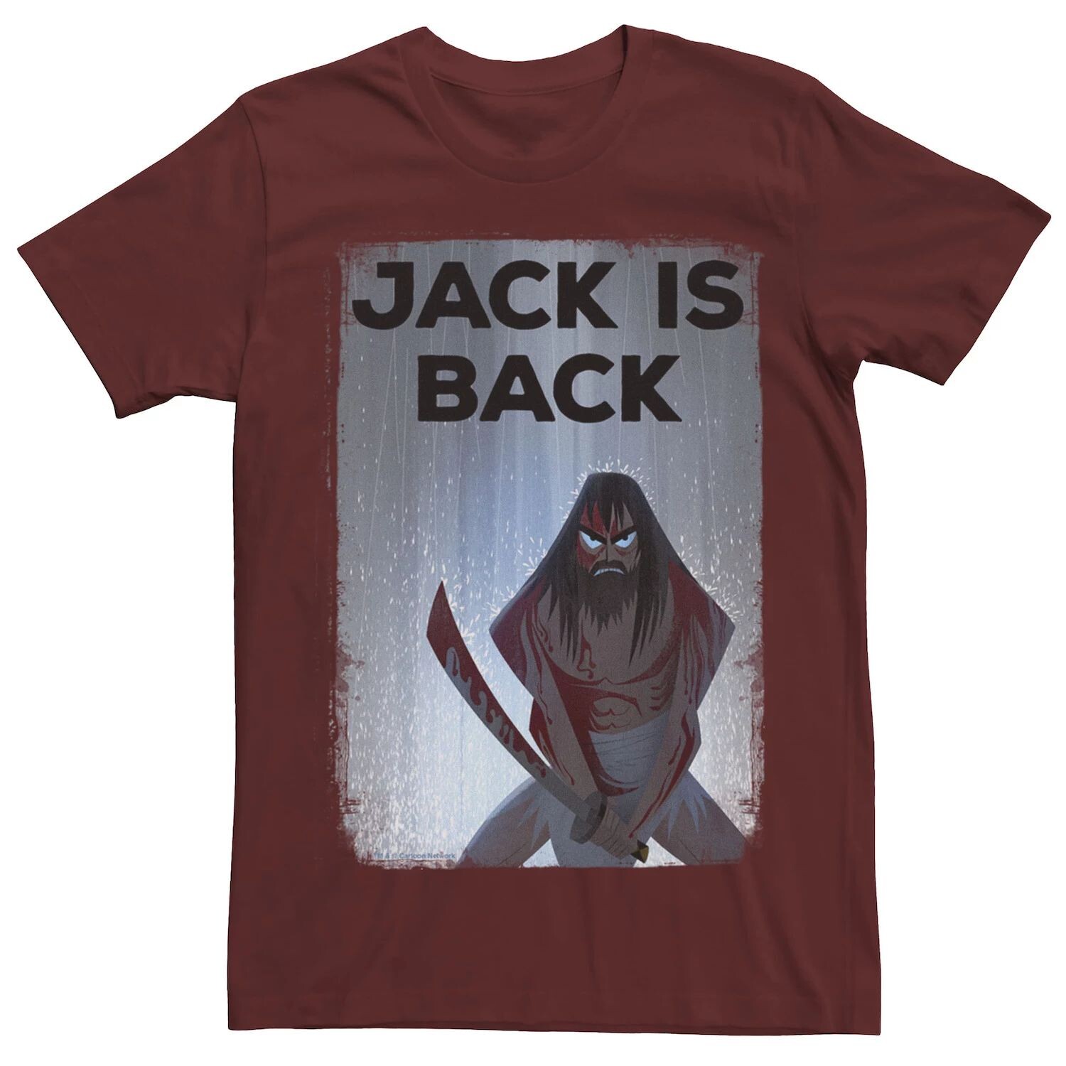 Мужская футболка Cartoon Network Samurai Jack Jack Is Back Rainwater Licensed Character
Мужская футболка Cartoon Network Samurai Jack Jack Is Back Rainwater Licensed Character