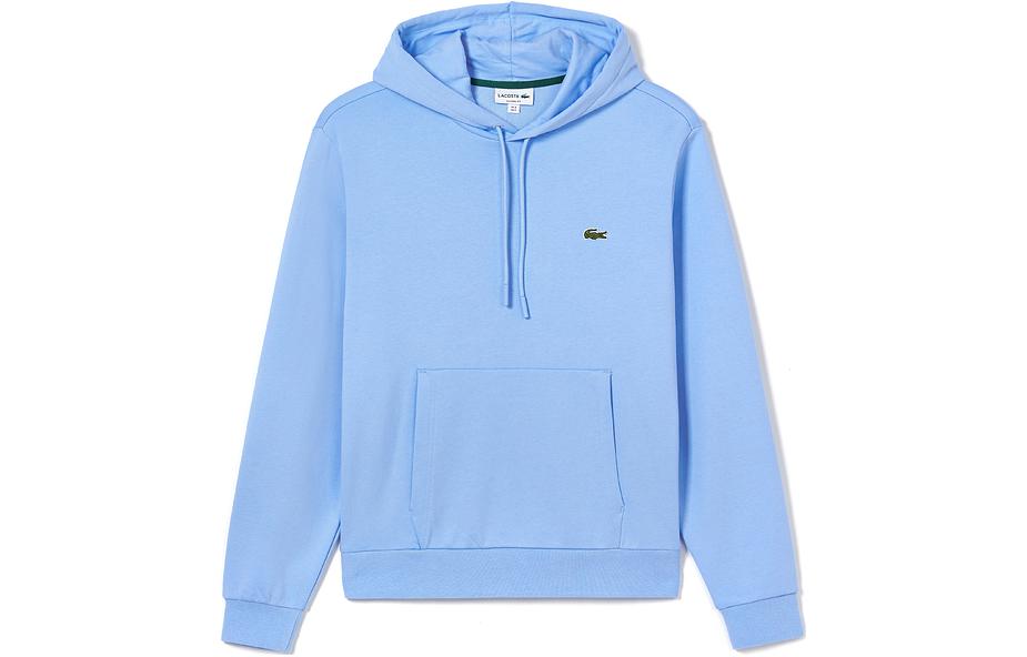 Худи с крокодильим логотипом и шнурком LACOSTE, светло-голубой
Худи с крокодильим логотипом и шнурком LACOSTE, светло-голубой