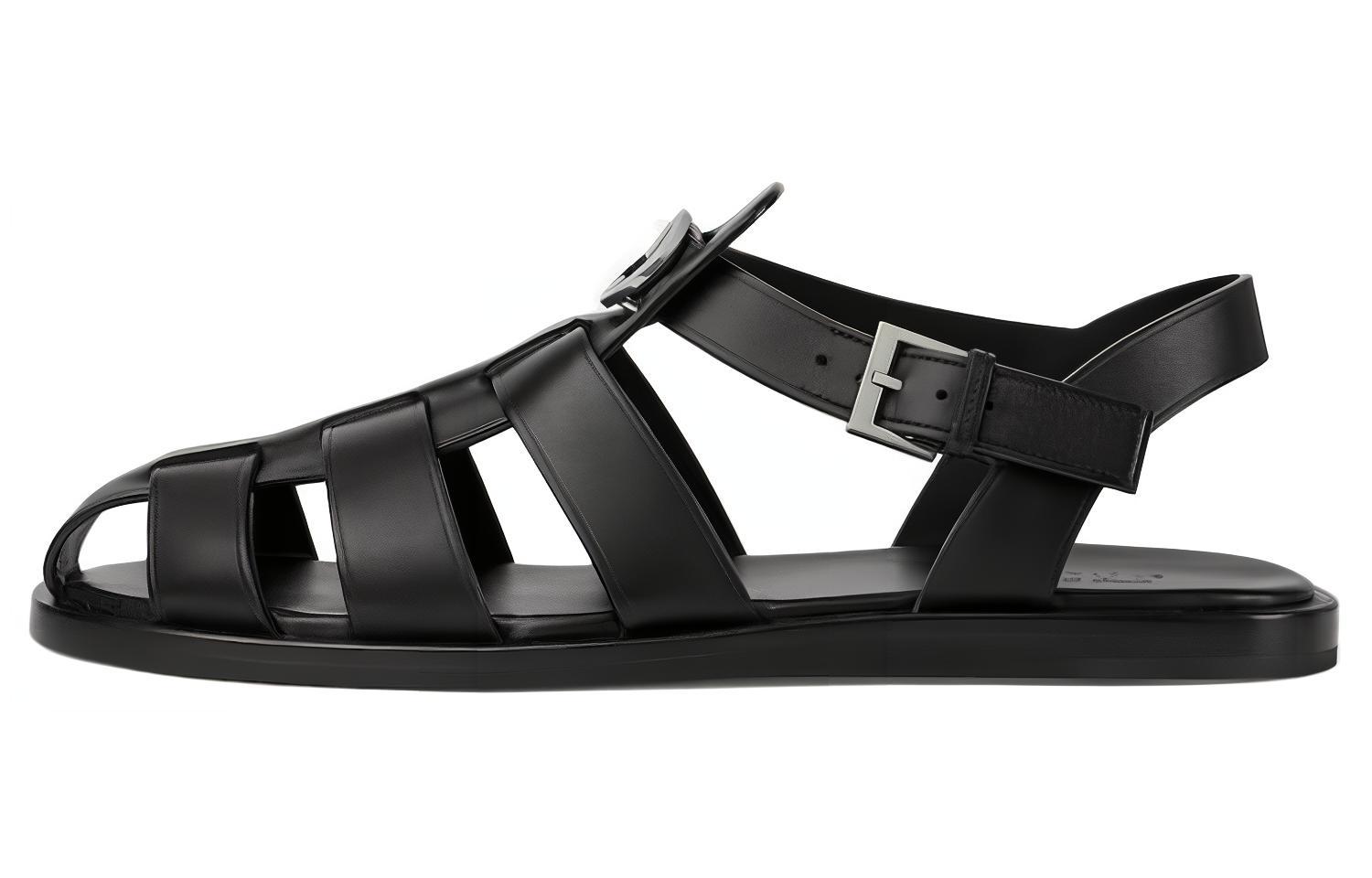 Gucci Кожаные римские сандалии, ширина 1,5 см, мужские, черный
Gucci Кожаные римские сандалии, ширина 1,5 см, мужские, черный