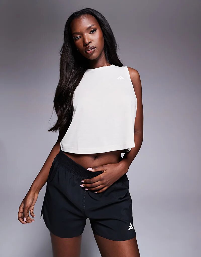 Жилет свободного кроя adidas Training Essentials бежевого цвета Adidas Performance
Жилет свободного кроя adidas Training Essentials бежевого цвета Adidas Performance