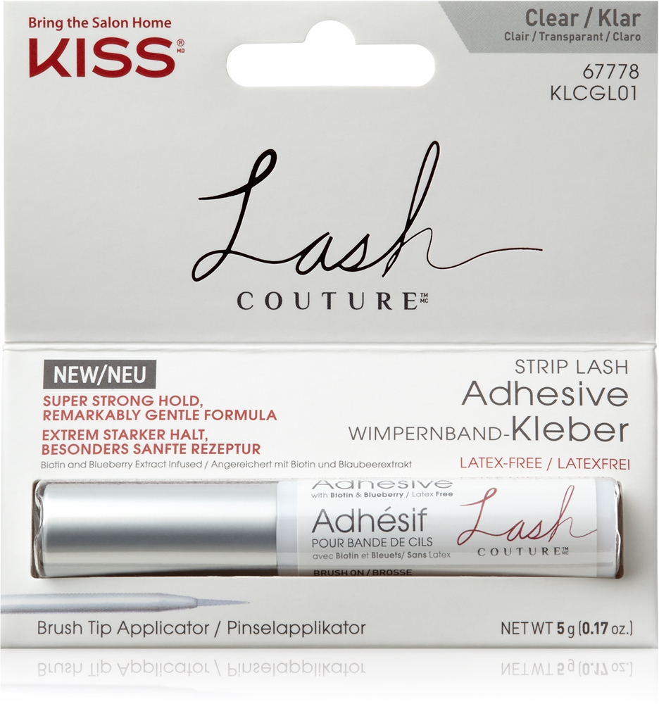 Клей для ресниц Lash Couture с аппликатором Kiss, atspalvis white 5 гр
Клей для ресниц Lash Couture с аппликатором Kiss, atspalvis white 5 гр
