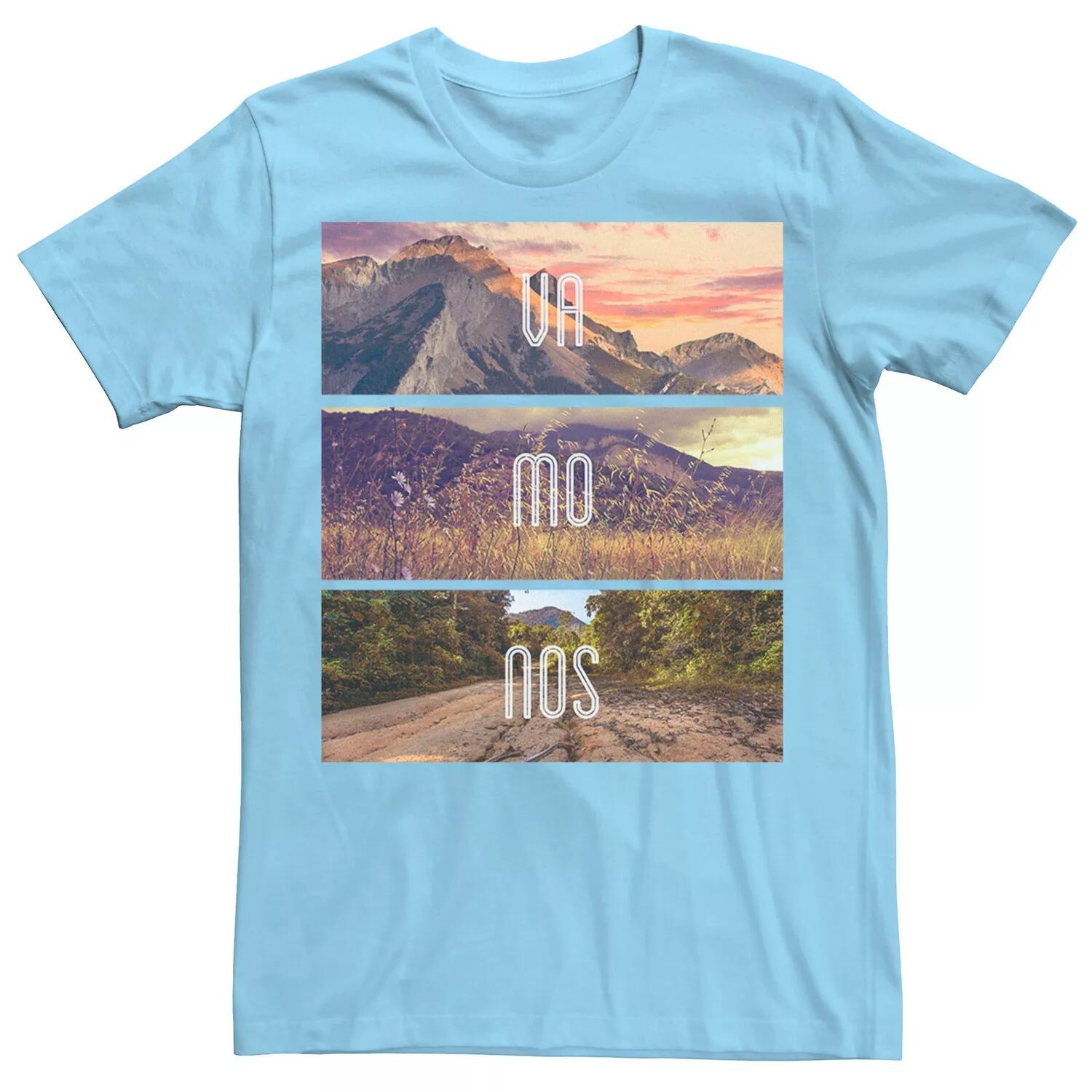 Мужская футболка Gonzales Vamonos Lanscape Portrait Stack Licensed Character, светло-синий
Мужская футболка Gonzales Vamonos Lanscape Portrait Stack Licensed Character, светло-синий