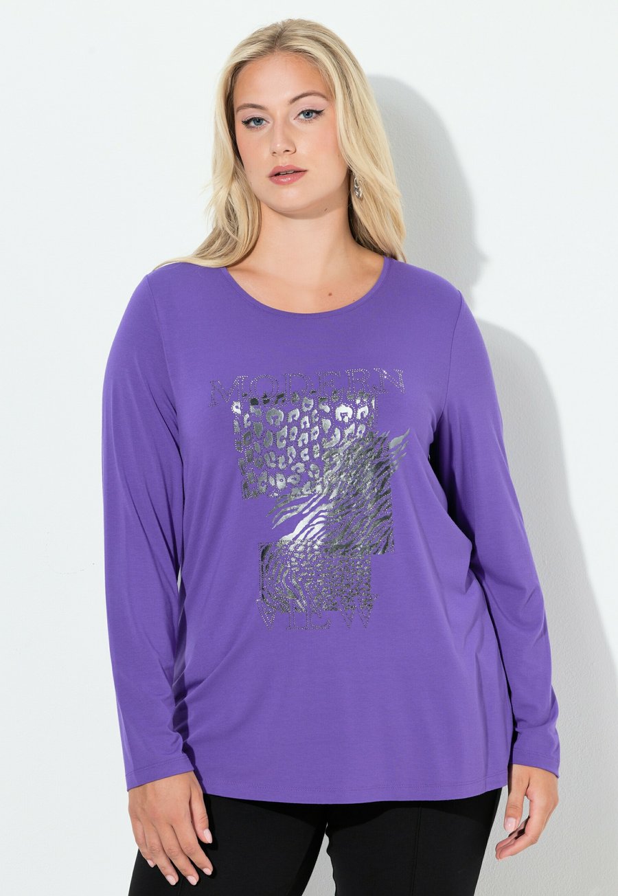 Топ Ulla Popken ZIERSTEINE CLASSIC RUNDHALS , Purple
Топ Ulla Popken ZIERSTEINE CLASSIC RUNDHALS , Purple