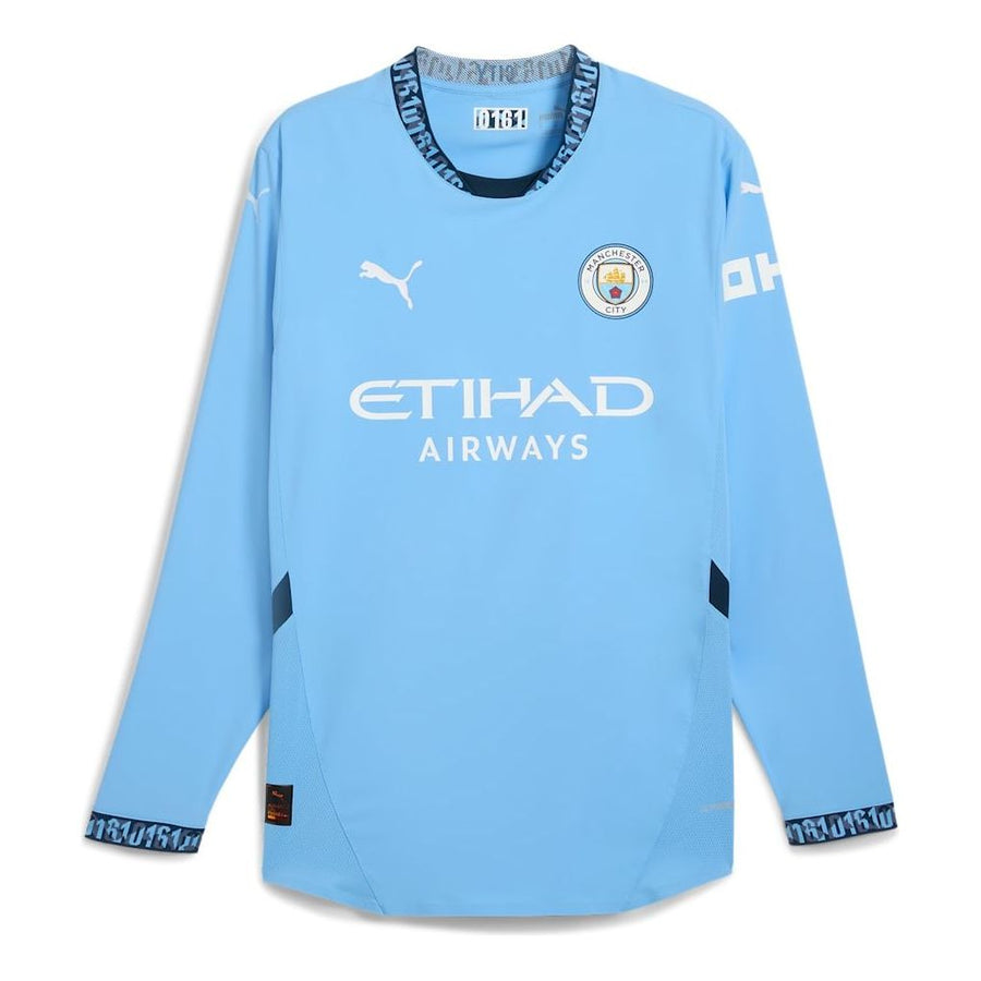 Джерси PUMA Manchester City 2024/25 Authentic Home Long Sleeves Jersey 'Blue', синий
Джерси PUMA Manchester City 2024/25 Authentic Home Long Sleeves Jersey 'Blue', синий